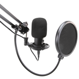 Micrófono USB Emerson para juegos para streaming y podcasting, micrófono USB de condensador con patrón cardioide