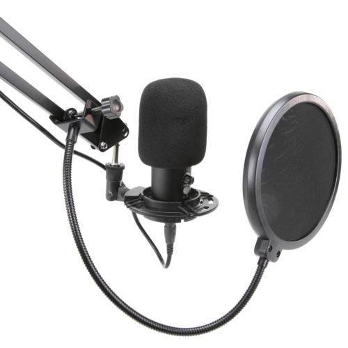 USB Gaming Microphone For Streaming And Podcasting Condenser USB Mic With Cardioid Pattern