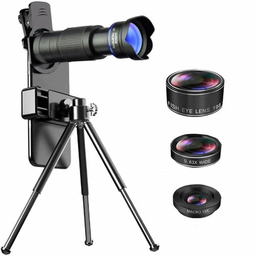 36X Mobile Phone Lens Kit With Tripod