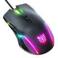 USB Wired Mouse 6-Gear Adjustable RGB Gaming Mouse