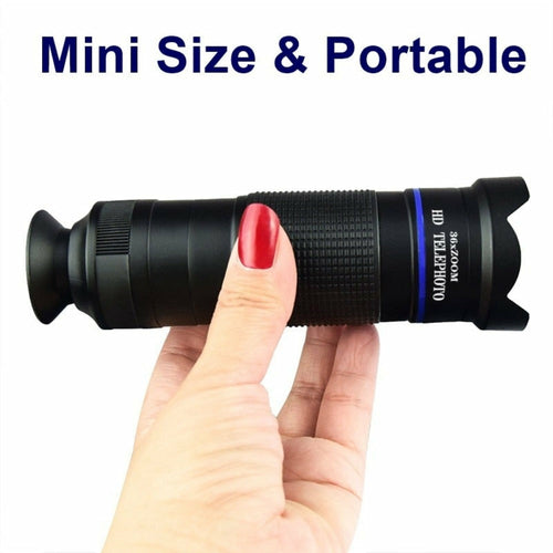 36X Mobile Phone Lens Kit With Tripod