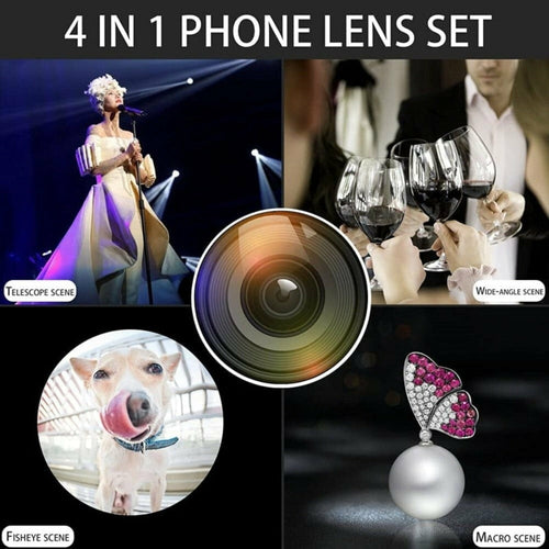 36X Mobile Phone Lens Kit With Tripod