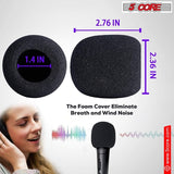 5Core All In One Podcast Microphone Bundle Professional Condenser Large Diaphragm With Pop Filter Shock Mount Tripod