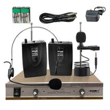 5Core Wireless Microphones w 1 Headset 1 Collar Mic + Receiver - Crafted Creator