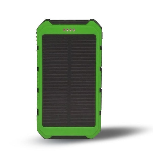 Roaming Solar Power Bank 6000mAh Dual USB Ports Rugged Water Resistant Charger For Phone And Tablet