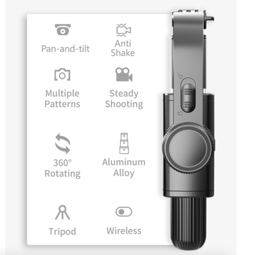 Mobile Selfie Stick Tripod Stabilizer