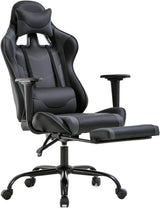 High Back Ergonomic Office Chair With Lumbar Support Grey