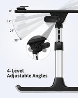 Height and Angle Adjustable Laptop Desk for Bed and Couch - Crafted Creator