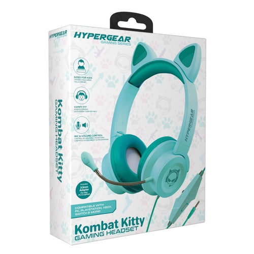 Kitty Gaming Headset with Detachable Mic