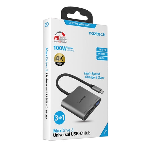 Portable MaxDrive 3100W Universal USB-C Hub