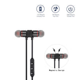 Wireless Bluetooth 4.0 Headphones Sports Black