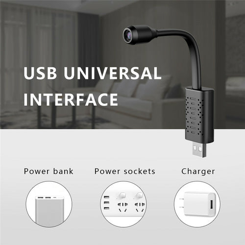 Wifi Mini DIY Camera USB 1080P Camera Motion Detect Home Security - Crafted Creator