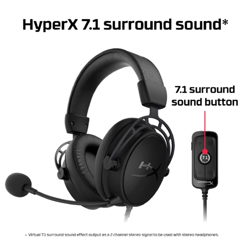 Auriculares para juegos con micrófono y sonido envolvente 7.1