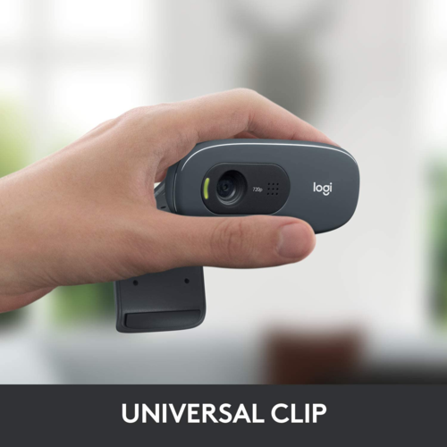HD 720p Logitech C270 HD Webcam For Live