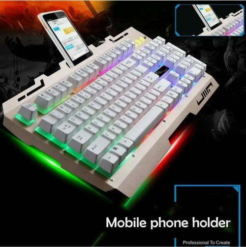 Ninja Dragons NX900 USB Wired Gaming Keyboard and Mouse Set with Multimedia Keys and Ergonomic Anti Slip Design