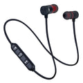 Wireless Bluetooth 4.0 Headphones Sports Black