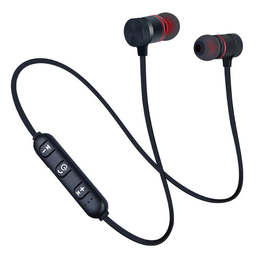 Wireless Bluetooth 4.0 Headphones Sports Black