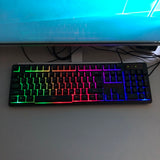 Black LED Backlit Gaming Keyboard For PC With Durable Keys And Fast Response Time