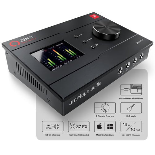 14x10 Thunderbolt Audio Interface and Mixer