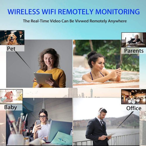 Wifi Mini DIY Camera USB 1080P Camera Motion Detect Home Security - Crafted Creator