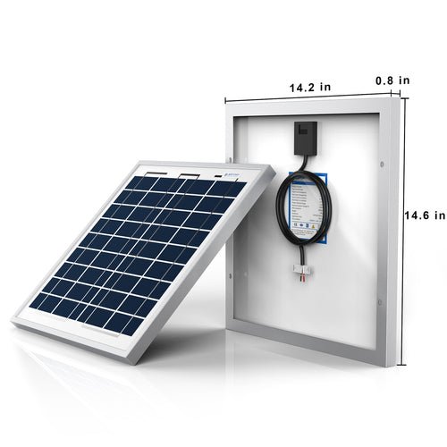 15 Watt 12 Volt Polycrystalline Solar Panel - Crafted Creator