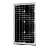 30 Watt 12 Volt Monocrystalline Solar Panel - Crafted Creator