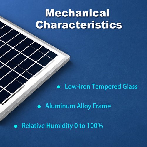 15 Watt 12 Volt Polycrystalline Solar Panel - Crafted Creator