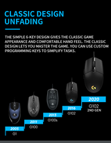 Wired Gaming Computer Mouse