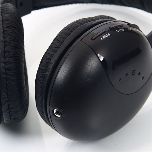 5 In 1 Wireless Headphones For MP3 PC And TV Black Perfect For Sports Running Driving And Hands Free Calls