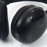 Auriculares inalámbricos 5 en 1 para MP3, PC y TV, negros, perfectos para deportes, correr, conducir y llamadas manos libres