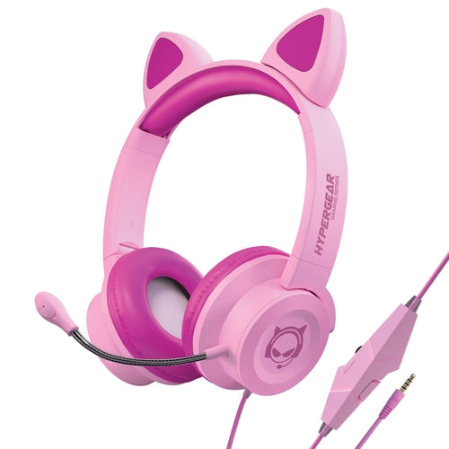 Kitty Gaming Headset with Detachable Mic