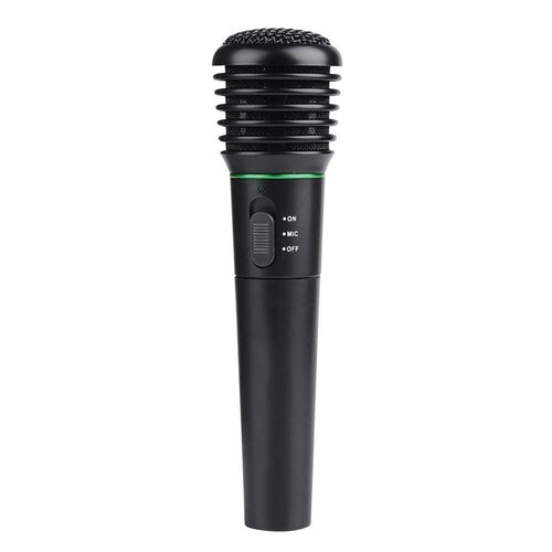 ProVoice Professional Microphone 2 In 1 Wired Or Wireless Handheld Receiver System With Noise Reduction And FM Radio