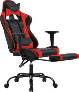 Ergonomic Gaming Chair With Footrest And Lumbar Support - Crafted Creator