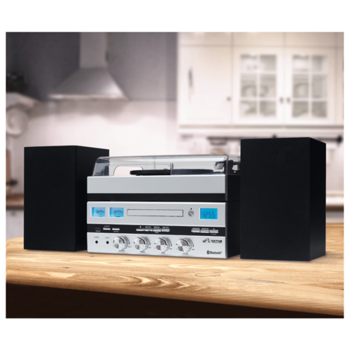 5-in-1 Desktop Music Center w Streaming Capabilities