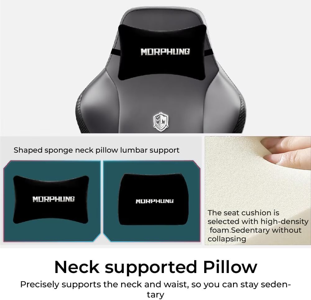 Ergonmic Lumbar Support Gaming Chair - Crafted Creator