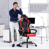 Gaming Chair With Ergonomic Adjustable Lumbar Support - Crafted Creator