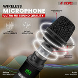 5Core 10 inch PA Portable Bluetooth Party Speaker Karaoke Boombox + 2 Mics - Crafted Creator