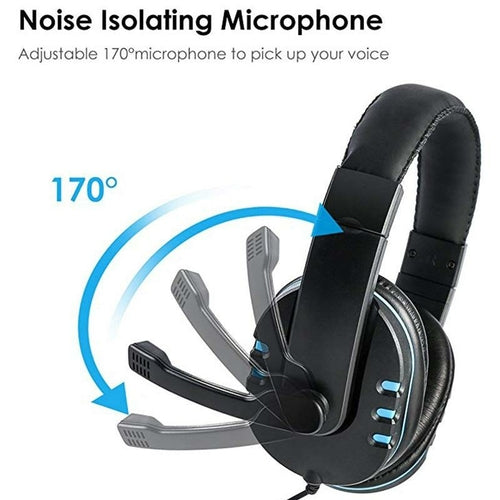 Dragon Space G3600 Wired Stereo Gaming Headset For Xbox And PC With Clear Microphone