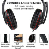 Auriculares estéreo con cable para juegos Dragon Space G3600 para Xbox y PC con micrófono nítido