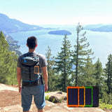Batería Externa Solar Roaming 6000mAh Puertos USB Dobles Cargador Resistente al Agua para Teléfono y Tablet
